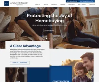 ACMLLC.com(Atlantic Coast Mortgage) Screenshot