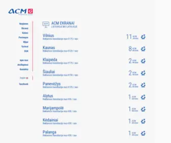 ACM.lt(ACM) Screenshot