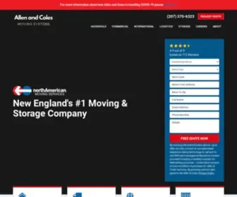 Acmoving.com(Allen & Coles (northAmerican)) Screenshot