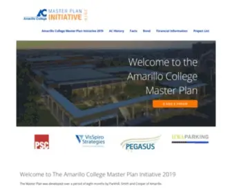 ACMP2019.org(Amarillo College Master Plan Initiative 2019) Screenshot