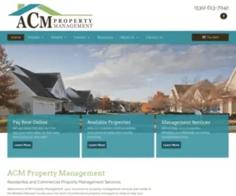 Acmrents.com(Your Grass Valley Property Management Team) Screenshot