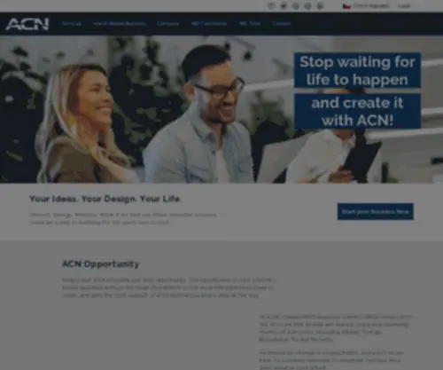 ACN-Euro.cz(ACN Euro) Screenshot