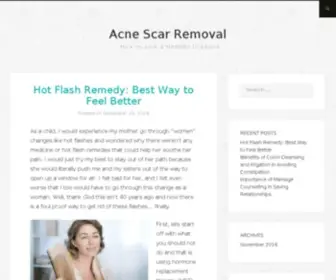 Acne-Removal-Scar.net(Acne scar removal) Screenshot