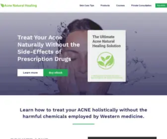 Acnenaturalhealing.com(Acne Natural Healing) Screenshot