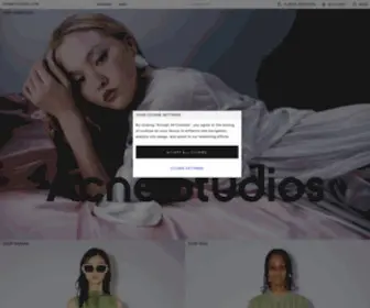 Acnestudios.com(Acne Studios) Screenshot