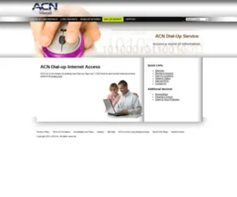 Acninc.net(ACN Dial) Screenshot