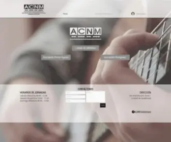 ACNMGT.com(Asociación pro conservatorio nacional) Screenshot