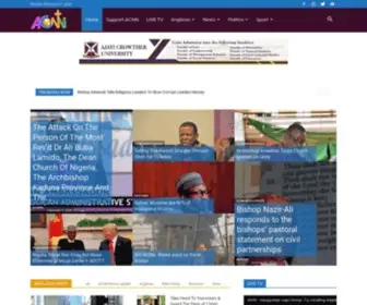 ACNNTV.com(Advent Cable Network Nigeria is the Televangelism arm of the Church of Nigeria (Anglican Communion)) Screenshot