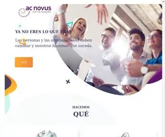 Acnovus.com(Página de Inicio) Screenshot