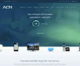 Acnprimetime.com(ACN Inc) Screenshot