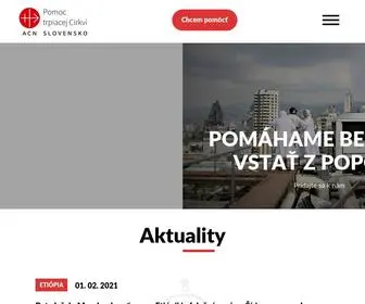 Acnslovensko.sk(Pomáhame) Screenshot