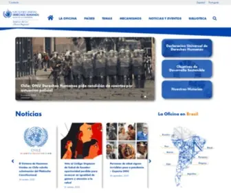 Acnudh.org(Alto Comisionado de las Naciones Unidas para los Derechos Humanos) Screenshot
