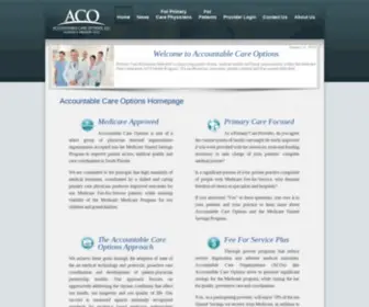 Aco-FL.com(ACO-FL, LLC just what the doctor ordered) Screenshot