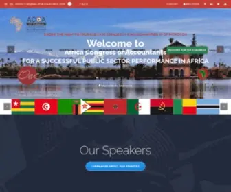 Acoa2019.com(ACOACongrès africain de la profession comptable) Screenshot