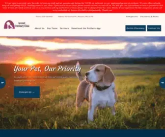 Acoaxetvet.com(Acoaxet Veterinary Clinic) Screenshot