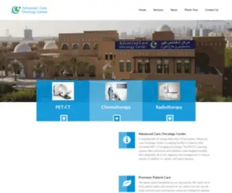 AcoCDubai.com(Advanced Care Oncology Center) Screenshot