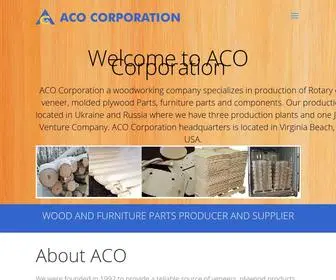 Acocorp.com(ACO Corporation) Screenshot