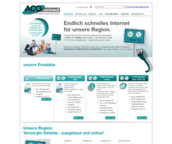 Aco.de(Willkommen bei ACO) Screenshot