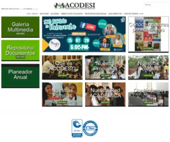 Acodesi.org.co(Bienvenid@ a ACODESI) Screenshot