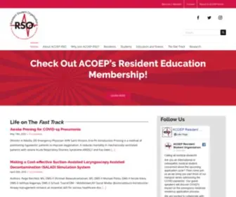 Acoep-Rso.org(The ACOEP) Screenshot