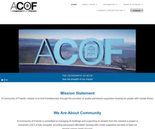 Acof.org(Acof) Screenshot