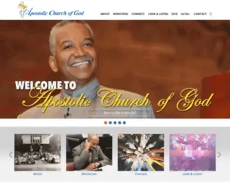 Acog-Chicago.org(Apostolic Church of God) Screenshot