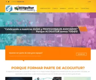 Acoguitur.com(Asociacion Costarricense de Guias de Turismo) Screenshot