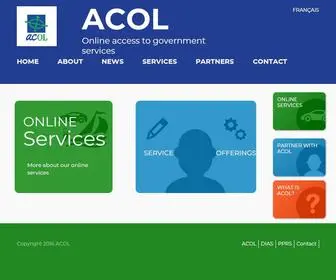 Acol.ca(ACOL Website) Screenshot