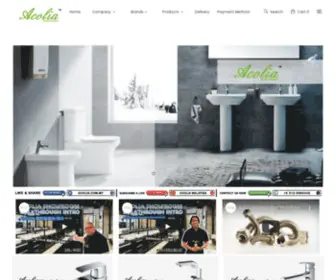 Acolia.com.my(Bathroom & Kitchen Solutions) Screenshot