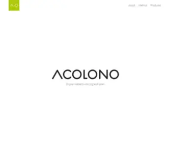 Acolono.com(Ihre Drupal Experten in Wien) Screenshot