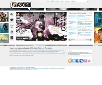 Acomicbookorange.com(A Comicbook Orange) Screenshot