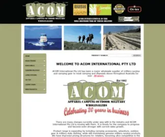 Acominternational.com.au(ACOM INTERNATIONAL HOME) Screenshot