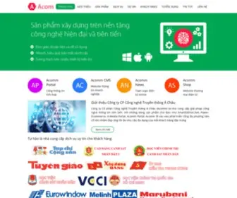 Acomm.vn(Website) Screenshot