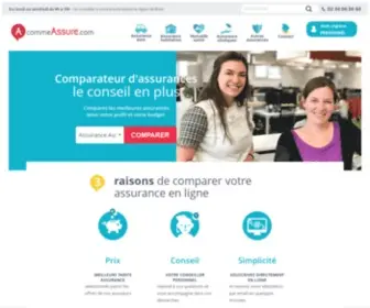 Acommeassure.com(Comparateur Assurance) Screenshot