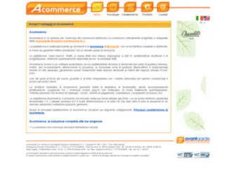 Acommerce.it(Il commercio elettronico con la A maiuscola) Screenshot