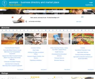 Acompio.co.nz(Business directory) Screenshot