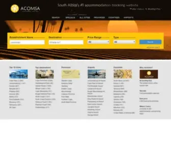 Acomsa.co.za(Web Server's Default Page) Screenshot