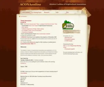 Aconaonline.org(ACONAOnline) Screenshot