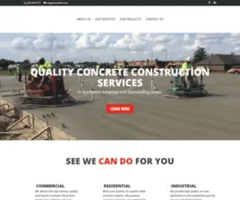 Aconcretesi.com(Advanced Concrete Service) Screenshot