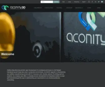 Aconity3D.com(Aconity3D GmbH) Screenshot