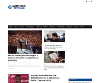 Acontecercristiano.net(Acontecer Cristiano) Screenshot