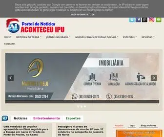 Aconteceuipu.net(Portal de Notícias Aconteceu Ipu) Screenshot