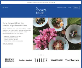 Acookstour.co.uk(Virtual cook) Screenshot