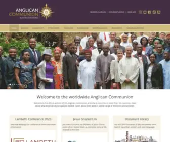 Aco.org(Anglican Communion) Screenshot