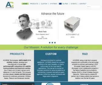 Acorde.com(Satcom) Screenshot
