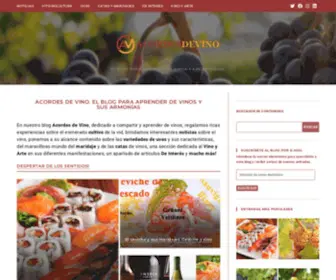 Acordesdevino.com(Acordes de Vino) Screenshot