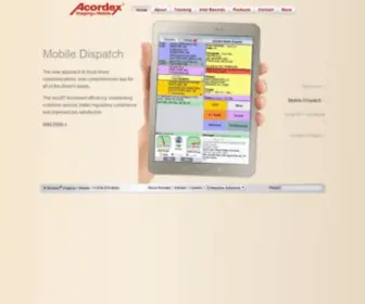 Acordex.com(Acordex Imaging) Screenshot