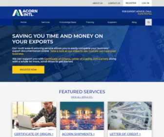 Acorn-INTL.com(Acorn International) Screenshot