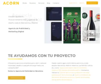 Acorn.studio(Agencia de Diseño Web) Screenshot