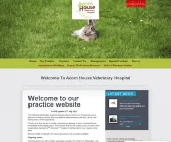 Acornhousevets.co.uk(Acorn House Veterinary Surgery) Screenshot